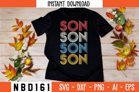 SON Retro Design SVG Nbd161 