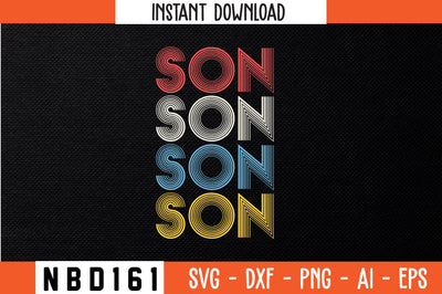SON Retro Design SVG Nbd161 