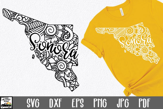 Sonora SVG File - Sonora Mexico Mandala Design SVG Old Market 