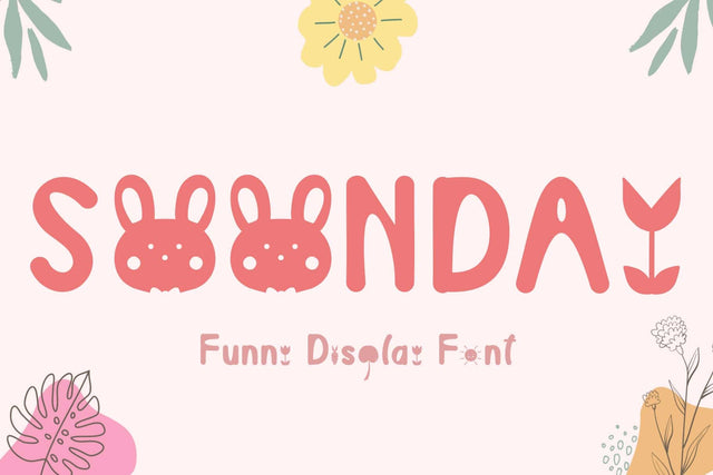 Soonday Font Prasetya Letter 