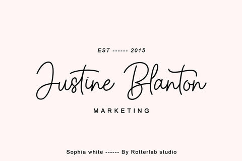 Sophia White | Monoline Script Font Font Rotterlab studio 