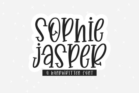 Sophie Jasper Font Jimtype Studio 