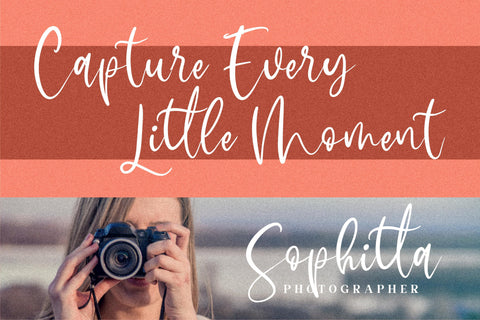 Sophitta Font Letterena Studios 