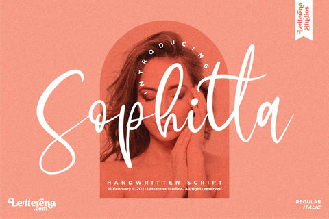 Sophitta Font Letterena Studios 