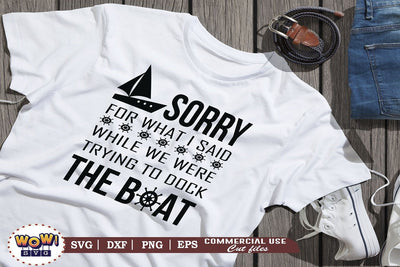 Sorry for what i said svg, Camping svg, RV svg, Png, Dxf SVG Wowsvgstudio 