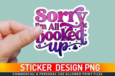 Sorry im all booked Sublimation PNG Sublimation Regulrcrative 