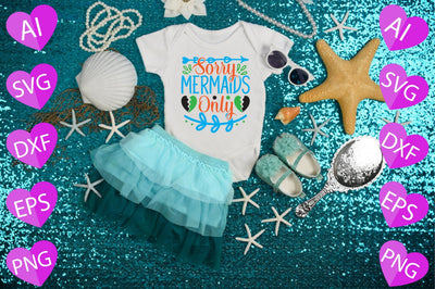 Sorry Mermaids Only SVG CraftlabSvg29 
