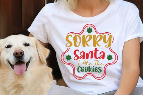 Sorry Santa I Ate The Cookies SVG Angelina750 