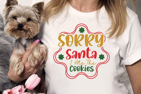 Sorry Santa I Ate The Cookies SVG Angelina750 