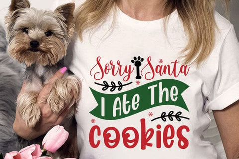 Sorry Santa I Ate The Cookies SVG Angelina750 