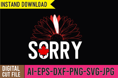 Sorry SVG Cut File SVG BlackCatsMedia 