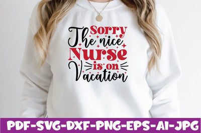 Sorry the nice nurse is on vacation SVG farhad farhad 