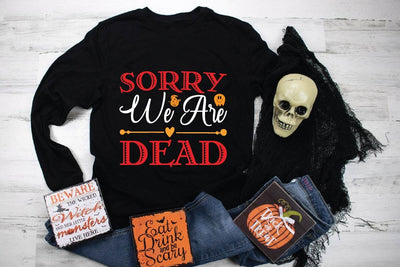 Sorry We Are Dead SVG Shahin alam 
