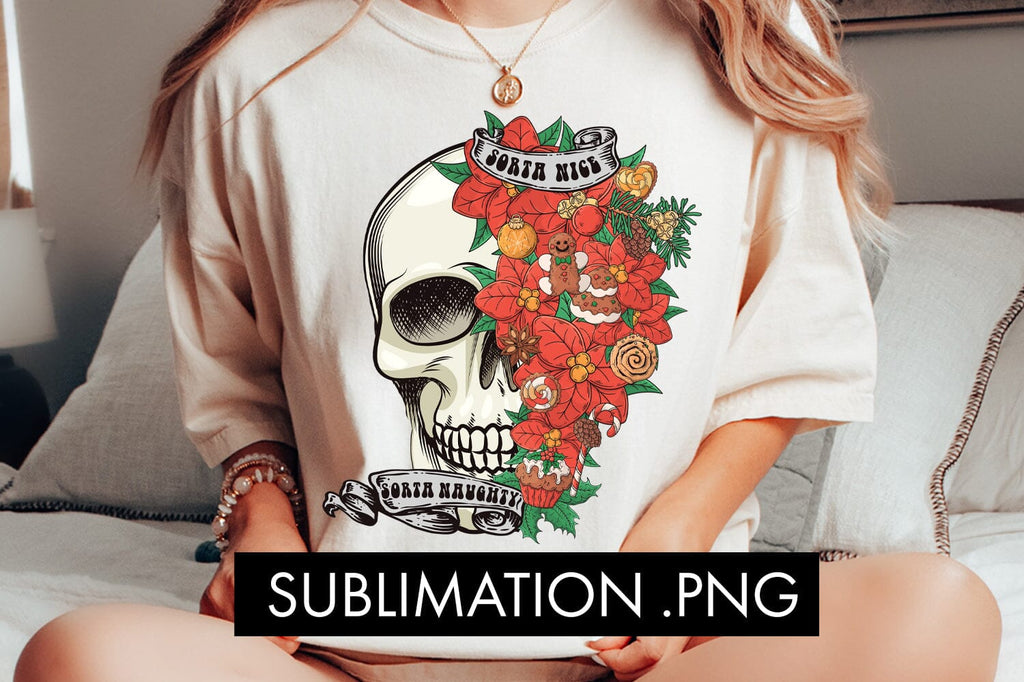 Sorta Nice Sorta Naughty Sublimation PNG - So Fontsy