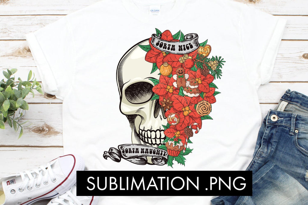Sorta Nice Sorta Naughty Sublimation PNG - So Fontsy