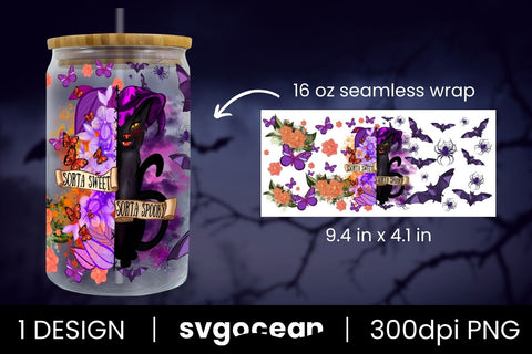 Sorta Sweet | 16 Oz Libbey Glass Sublimation SvgOcean 