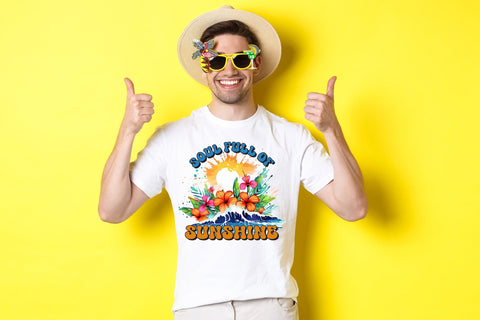 Soul Full of Sunshine PNG Sublimation Design Sublimation CraftLabSVG 