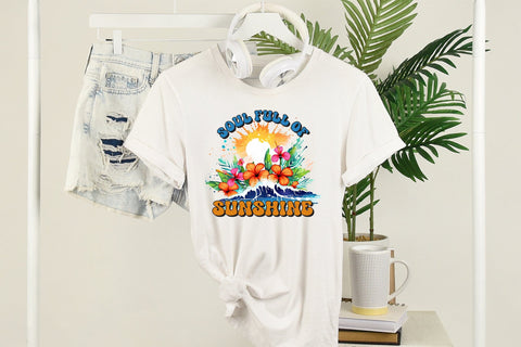 Soul Full of Sunshine PNG Sublimation Design Sublimation CraftLabSVG 
