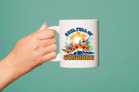 Soul Full of Sunshine PNG Sublimation Design Sublimation CraftLabSVG 