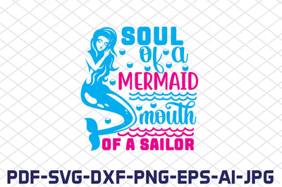 soul of a mermaid mouth of a sailor SVG farhad farhad 