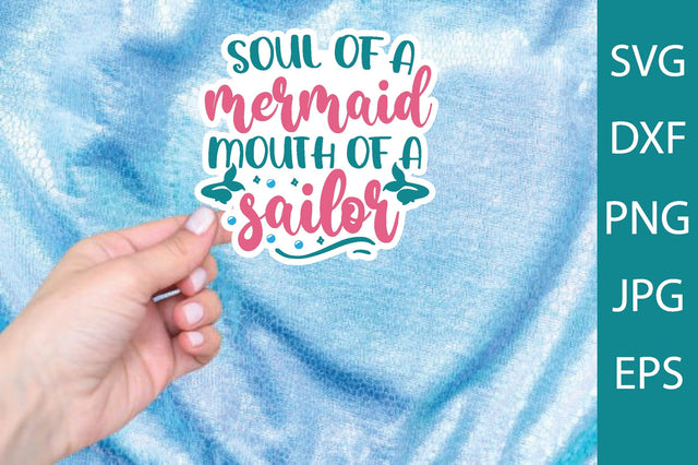 soul of a mermaid mouth of a sailor SVG md faruk hossain 