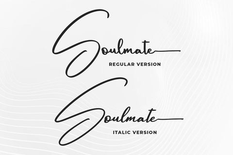 Soulmate Font Abo Daniel Studio 