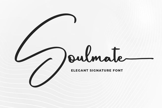 Soulmate Font Abo Daniel Studio 
