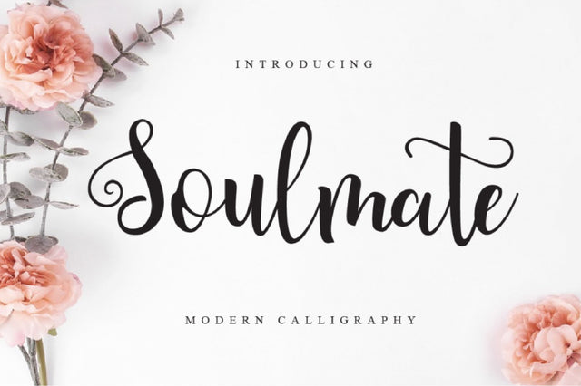 Soulmate Script Font Anastasia 