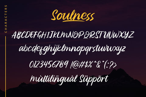 Soulness Font ahweproject 