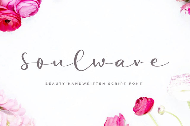 Soulwave Beauty Modern Script Font Haksen 
