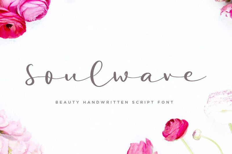 Soulwave Beauty Modern Script - So Fontsy