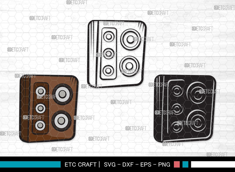 Sound Box SVG Speakers Svg Speaker Box Svg Speaker Boombox Svg