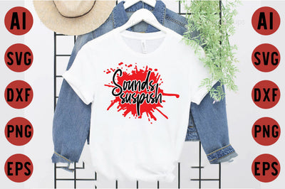 Sounds suspish SVG designartist 