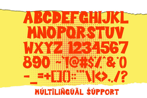 Sour Crunch - Comical Font Font Dm Letter Studio 
