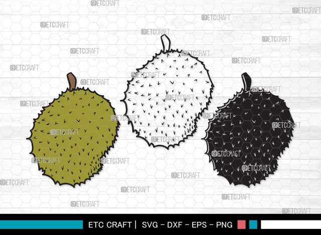 Soursop SVG | Soursop Graviola Svg | Guanabana Svg | Graviola Svg | Muricata | Soursop Clipart SVG ETC Craft 