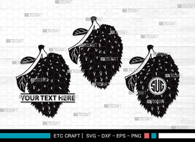 Soursop SVG | Soursop Graviola Svg | Guanabana Svg | Graviola Svg | Muricata | Soursop Clipart SVG ETC Craft 