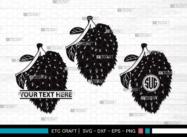 Soursop SVG | Soursop Graviola Svg | Guanabana Svg | Graviola Svg | Muricata | Soursop Clipart SVG ETC Craft 