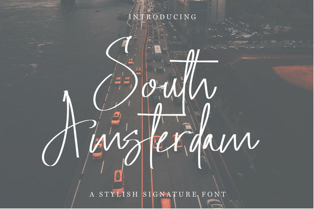 South Amsterdam Font Chamsae Studio 