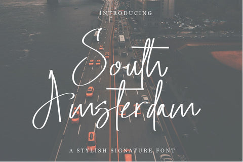 South Amsterdam Font Chamsae Studio 