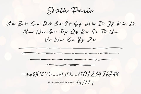 South Paris Font Allouse.Studio 