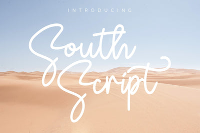 South Script Font LetterdayStudio 