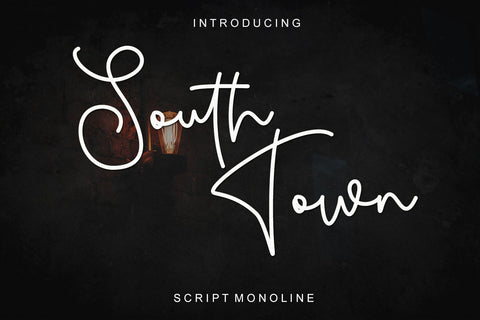 South Town Font Afandi Studio 