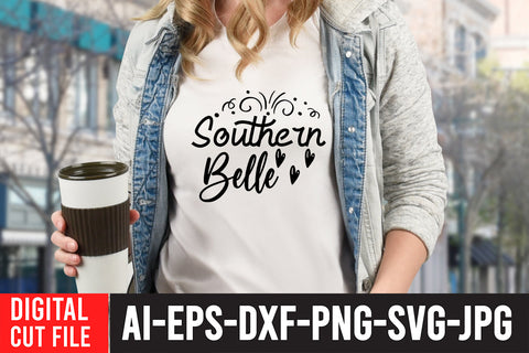 Southern Belle SVG Cut File SVG BlackCatsMedia 