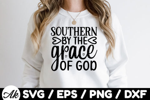 Southern by the grace of god svg SVG akazaddesign 