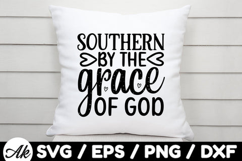 Southern by the grace of god svg SVG akazaddesign 