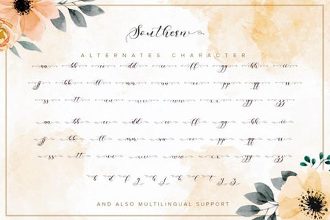 Southern Font yumnatype 