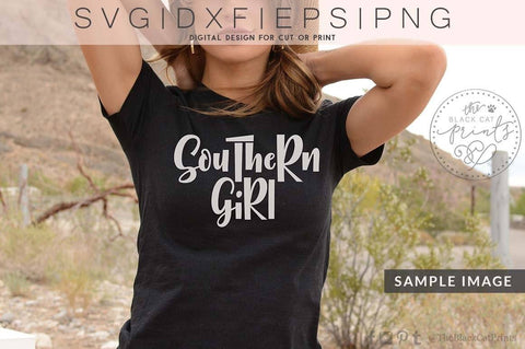 Southern girl & Southern Mama Matching SVG designs SVG TheBlackCatPrints