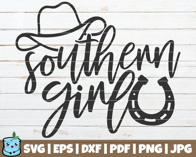 Southern Girl SVG MintyMarshmallows 