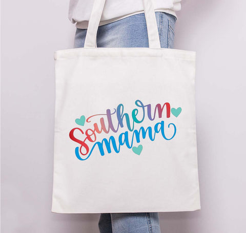 Southern Mama Hand Lettered SVG Cut File | Southern Sayins | Designs for Cricut | Files for Silhouette SVG Maple & Olive Designs 