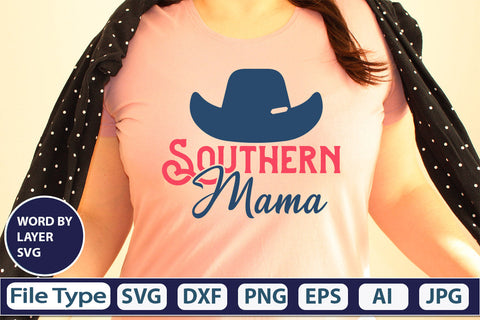 Southern Mama SVG Cut File SVG DesignPlante 503 